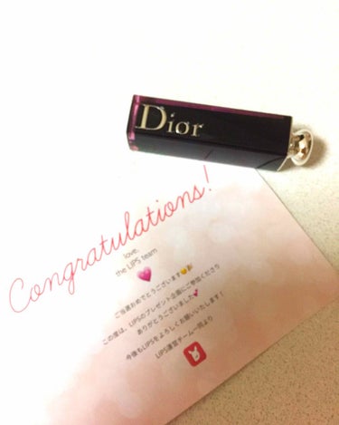 【旧】ディオール アディクト リップスティック/Dior/口紅を使ったクチコミ（1枚目）