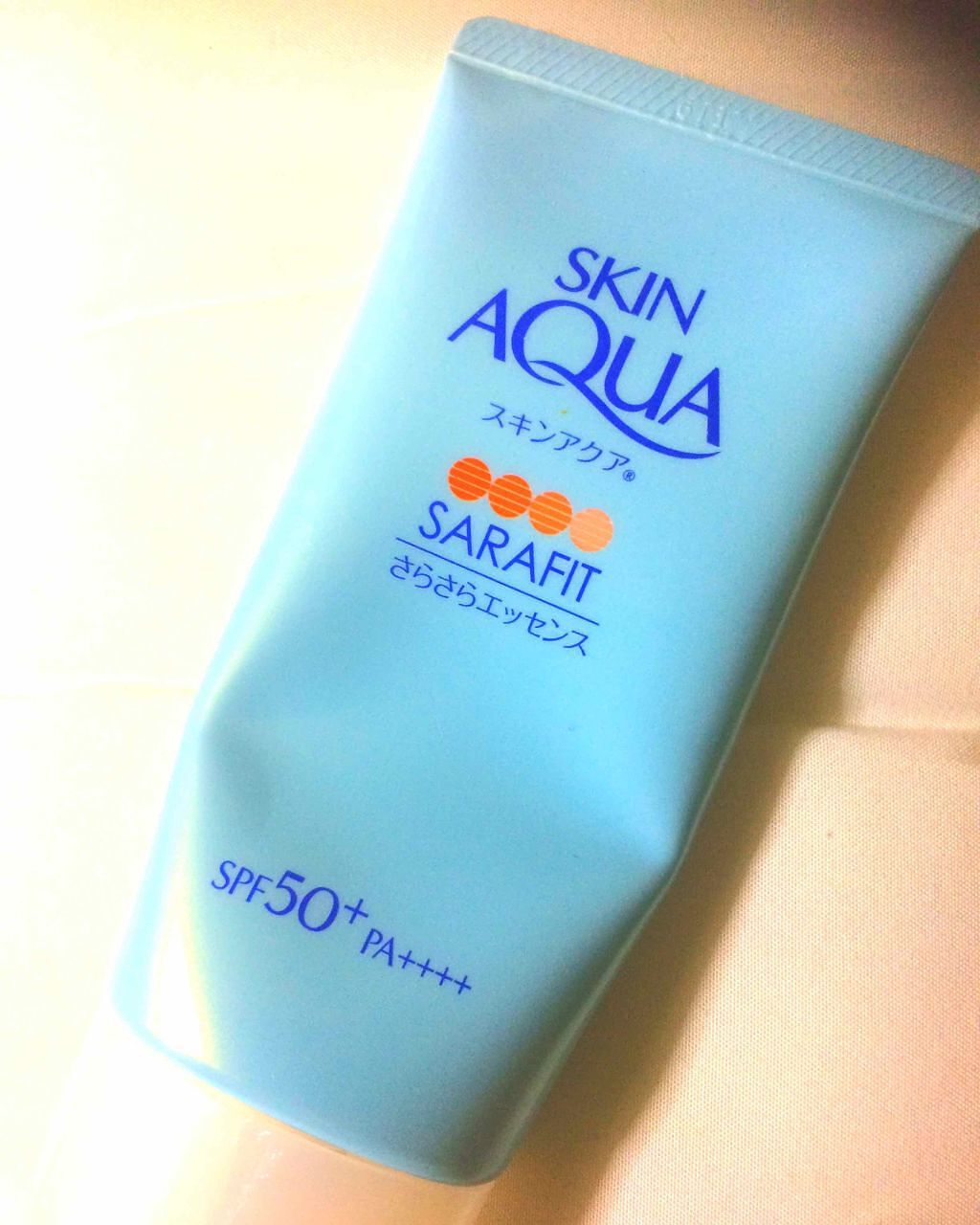 サラフィットUV さらさらエッセンス 無香料/スキンアクア/日焼け止め・UVケアを使ったクチコミ（1枚目）