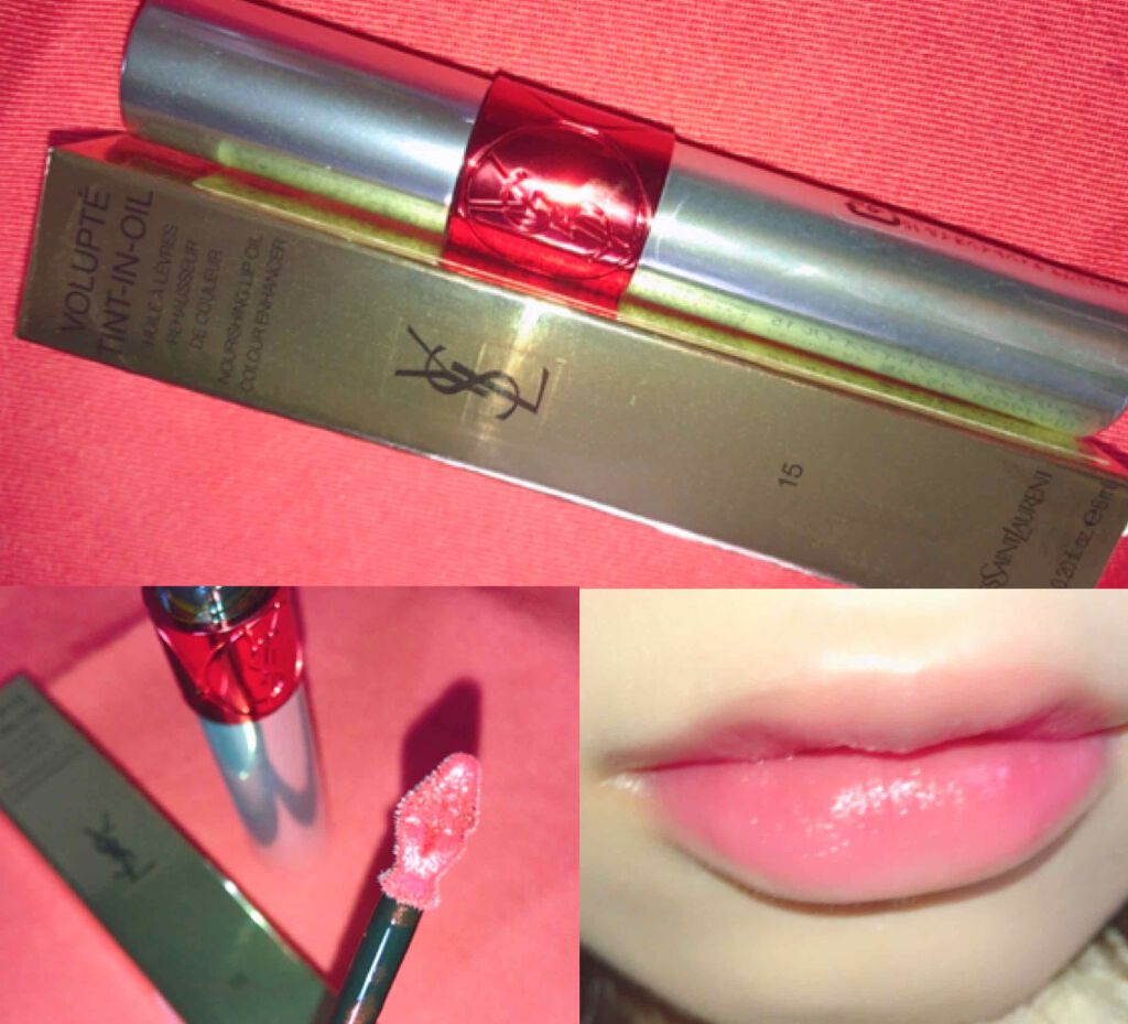 ヴォリュプテ ティントインオイル/YVES SAINT LAURENT BEAUTE/リップグロスを使ったクチコミ(1枚目)