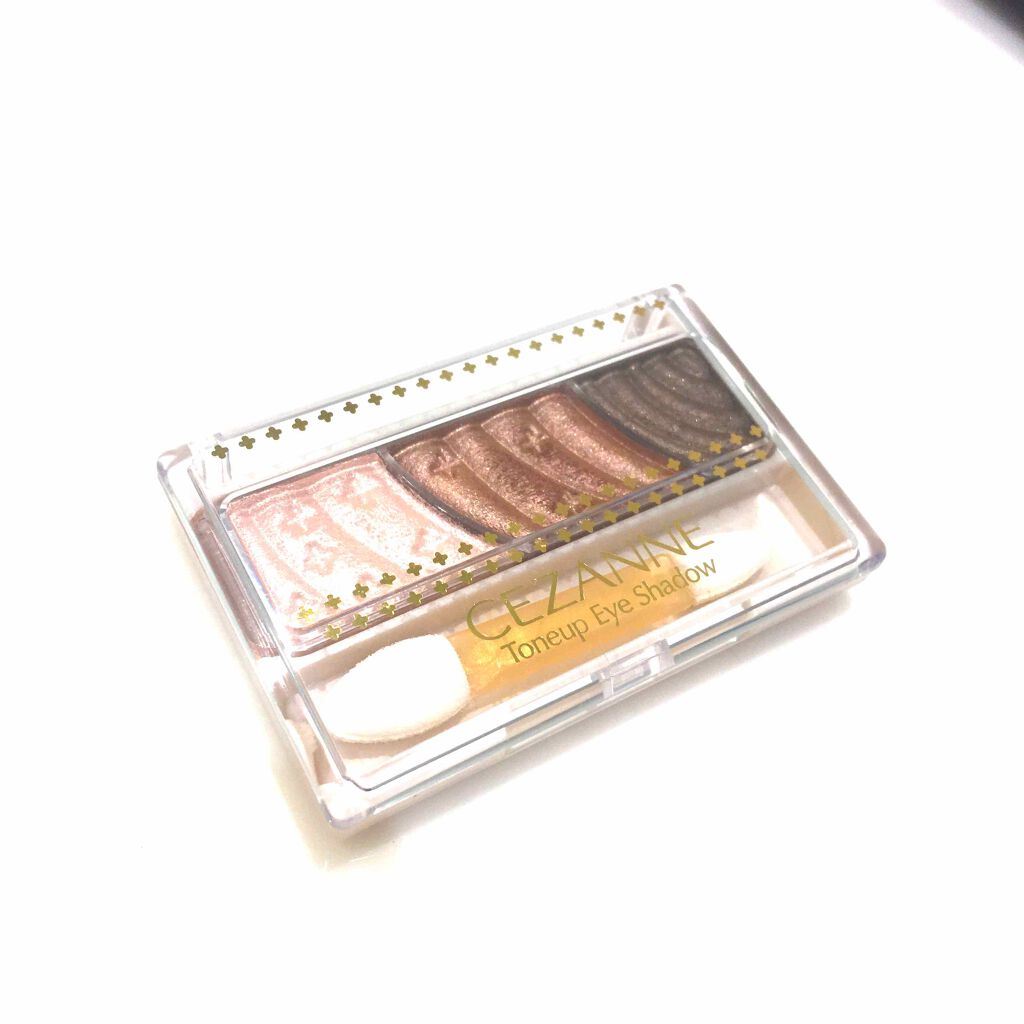 トーンアップアイシャドウ/CEZANNE/アイシャドウパレットを使ったクチコミ(1枚目)