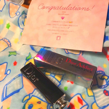 ディオール アディクト ラッカー スティック/Dior/口紅を使ったクチコミ(1枚目)