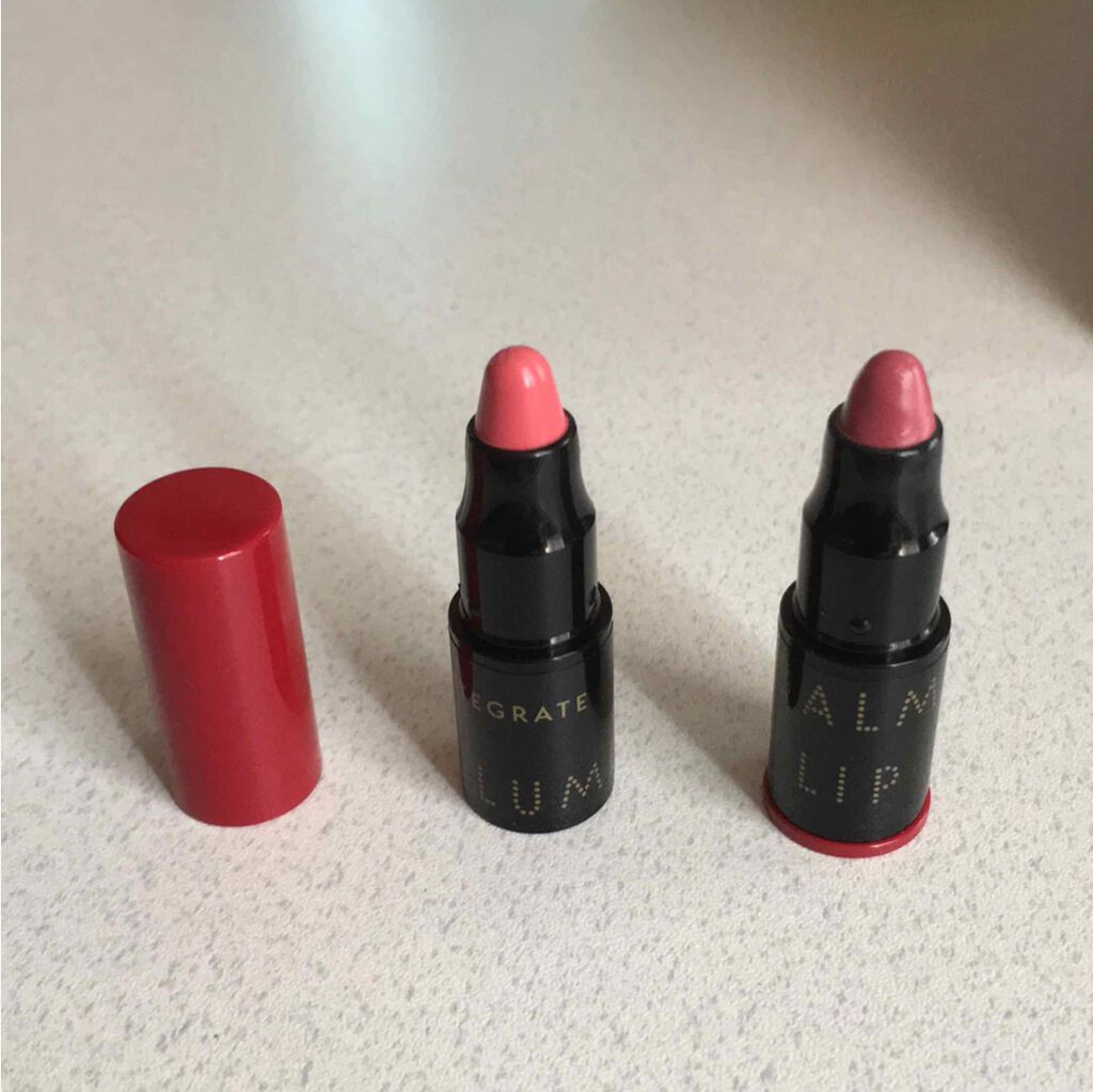 ボリュームバームリップ N/インテグレート/口紅を使ったクチコミ（2枚目）