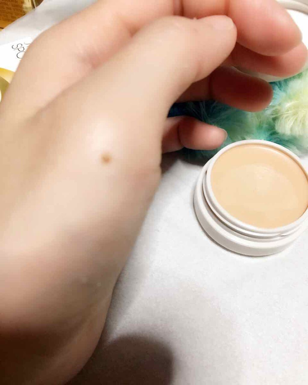 スポッツカバー ファウンデイション/SHISEIDO/クリームコンシーラーを使ったクチコミ（1枚目）