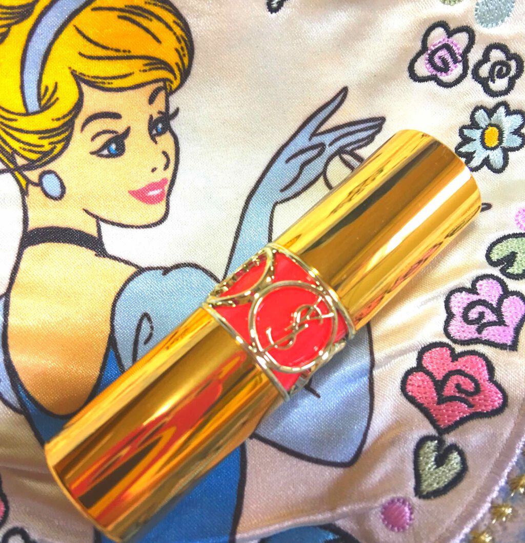 ルージュ ヴォリュプテ シャイン/YVES SAINT LAURENT BEAUTE/口紅を使ったクチコミ(1枚目)