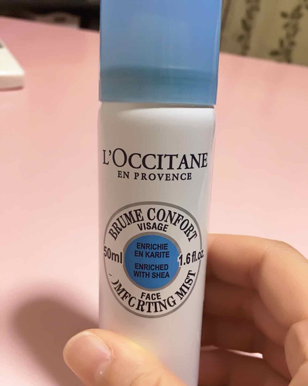 シア フェイスミスト/L'OCCITANE/ミスト状化粧水を使ったクチコミ(1枚目)