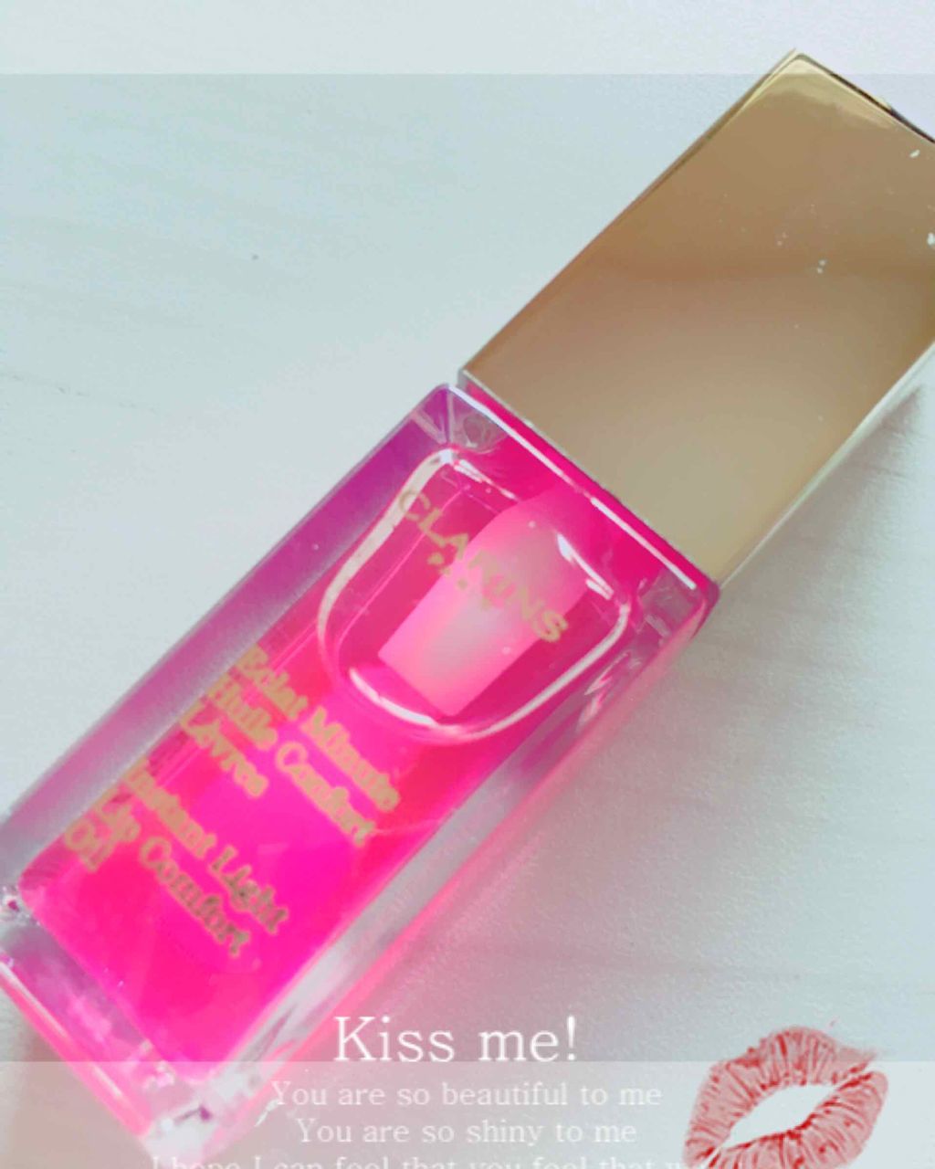 コンフォート リップオイル /CLARINS/リップグロスを使ったクチコミ(1枚目)