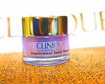 リペアウェア レーザー フォーカス アイ クリーム/CLINIQUE/アイケア・アイクリームを使ったクチコミ(1枚目)