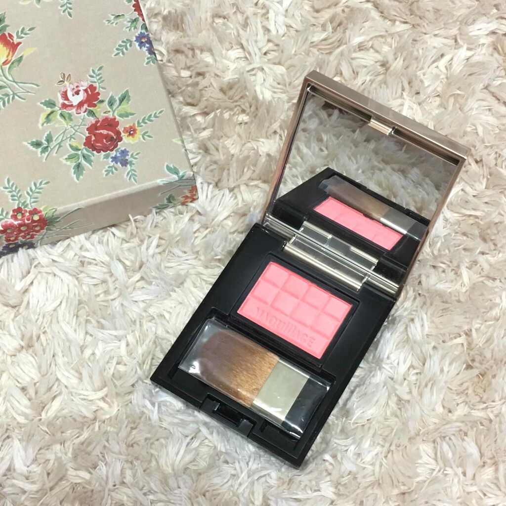 チークカラー(クリア)/マキアージュ/パウダーチークを使ったクチコミ(1枚目)