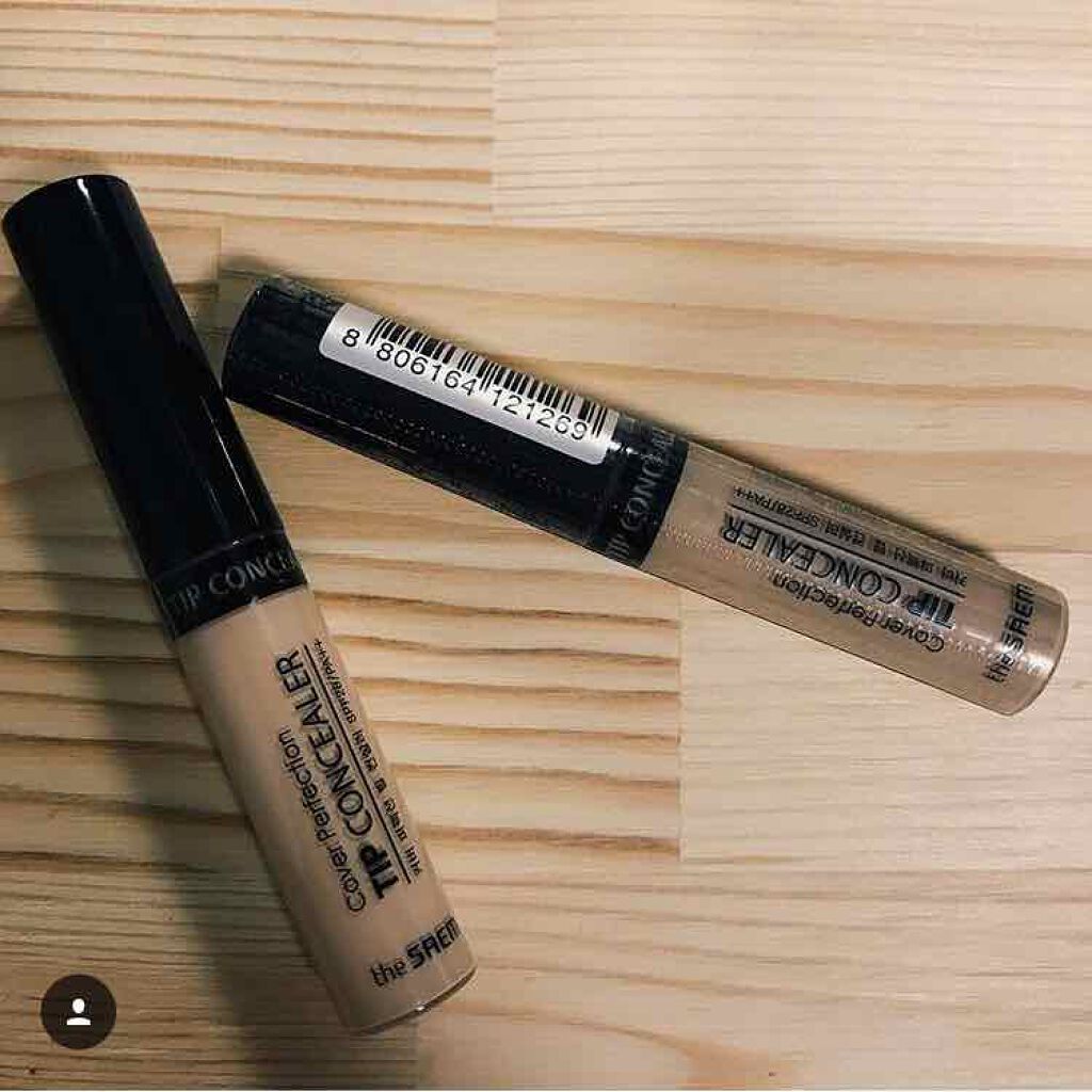 カバーパーフェクション チップコンシーラー/the SAEM/リキッドコンシーラーを使ったクチコミ(1枚目)