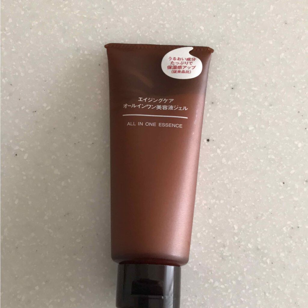 エイジングケアオールインワン美容液ジェル /無印良品/オールインワン化粧品を使ったクチコミ（1枚目）