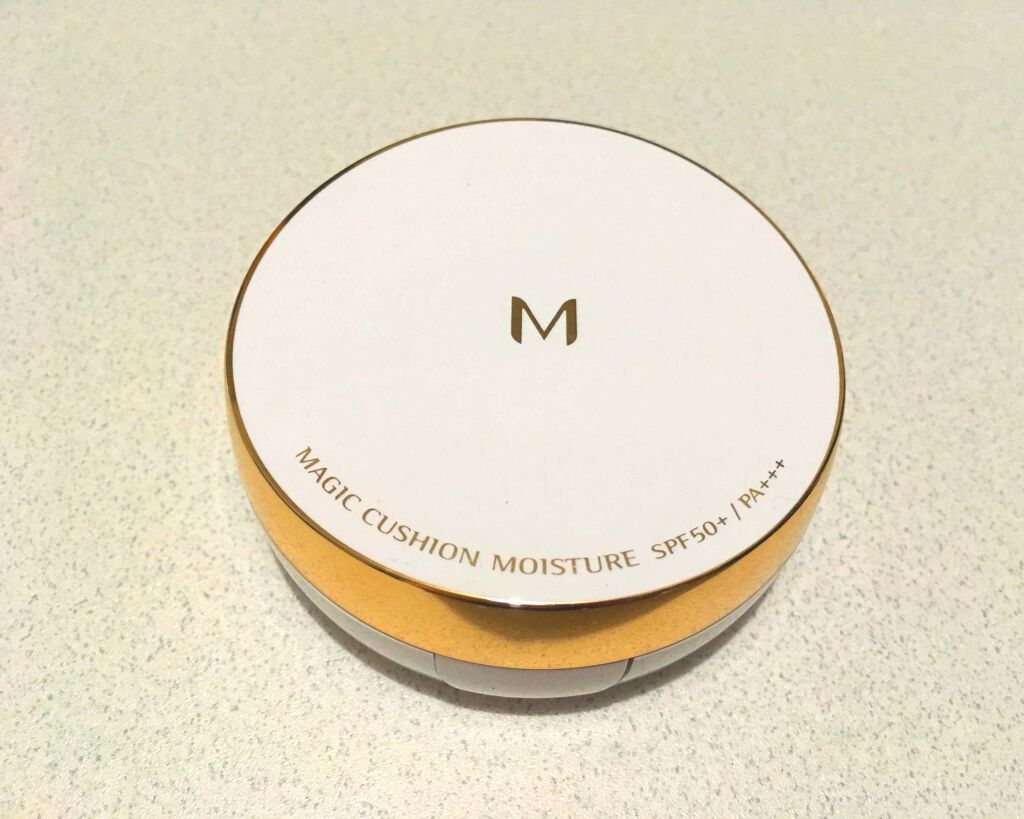 M クッション ファンデーション(モイスチャー)/MISSHA/クッションファンデーションを使ったクチコミ(1枚目)