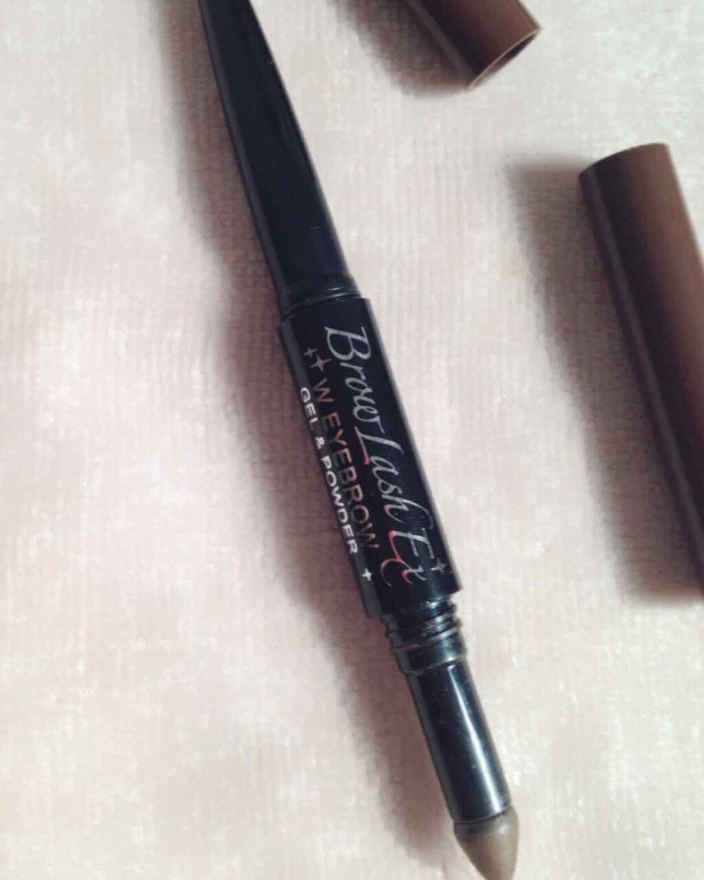 ブロウラッシュEX ウォーターストロング Wアイブロウ(ペンシル&リキッド)/ブロウラッシュ/アイブロウペンシルを使ったクチコミ(2枚目)