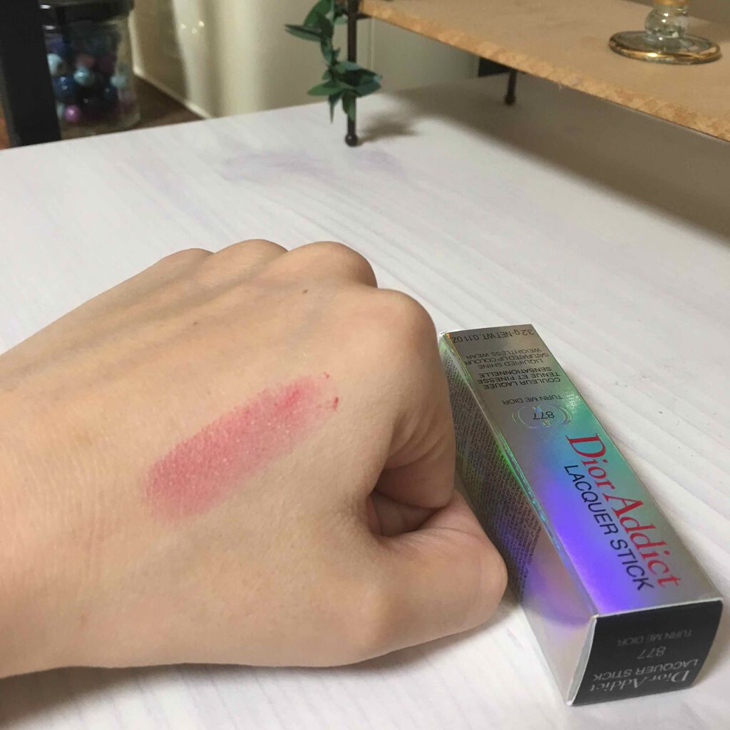 ディオール アディクト ラッカー スティック/Dior/口紅を使ったクチコミ(3枚目)