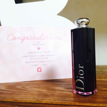 ディオール アディクト ラッカー スティック/Dior/口紅を使ったクチコミ（1枚目）