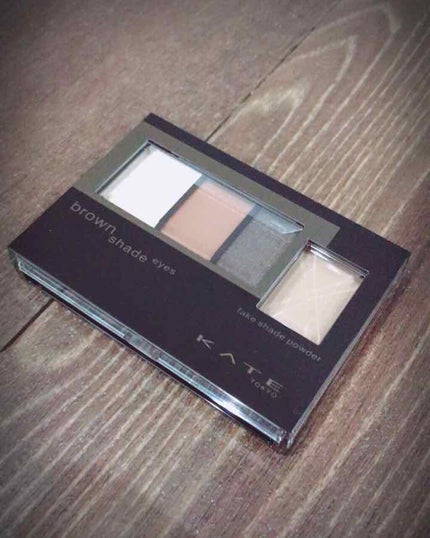 ブラウンシェードアイズ/KATE/アイシャドウパレットを使ったクチコミ(1枚目)