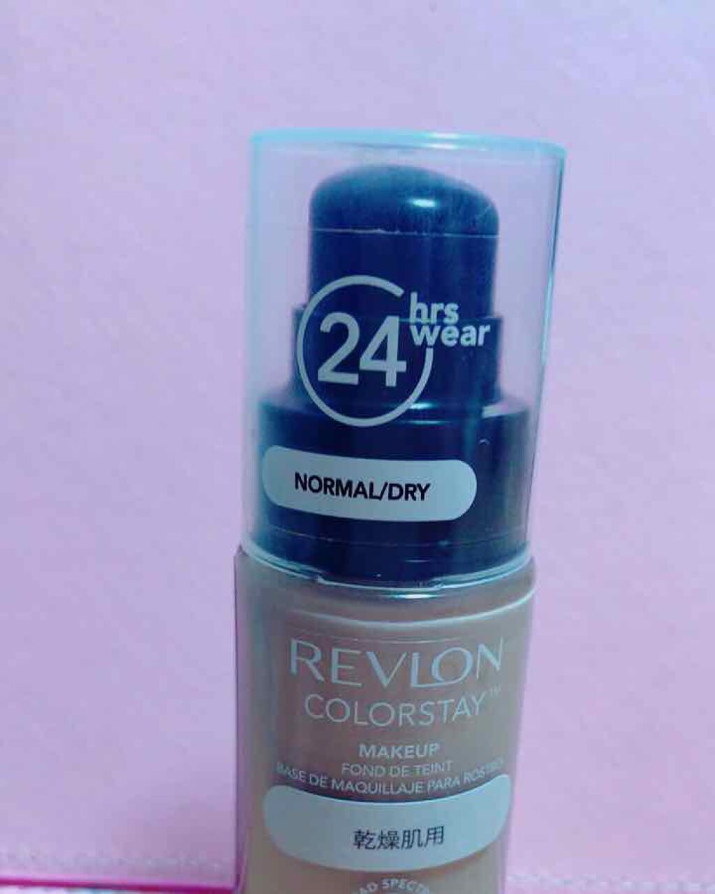 カラーステイ メイクアップ/REVLON/リキッドファンデーションを使ったクチコミ（1枚目）