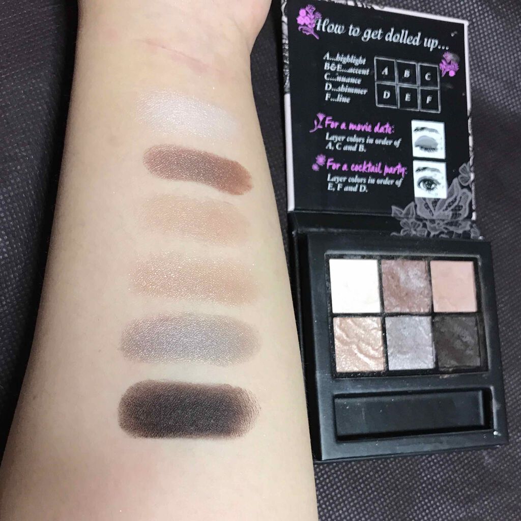 リシェ ヴェルヴェット シマー アイズ/Visée/アイシャドウパレットを使ったクチコミ（1枚目）