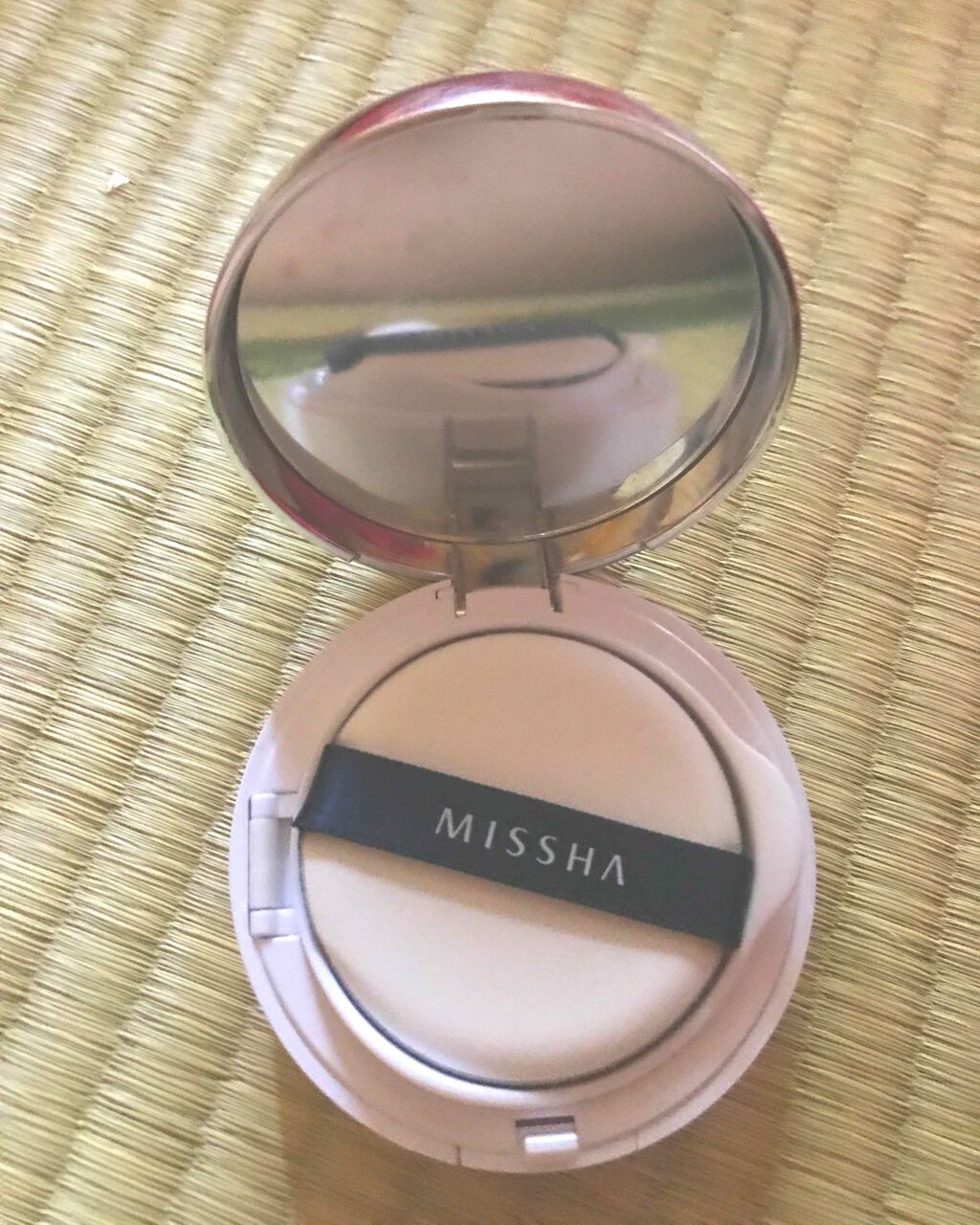 M クッション ファンデーション(モイスチャー)/MISSHA/クッションファンデーションを使ったクチコミ（2枚目）