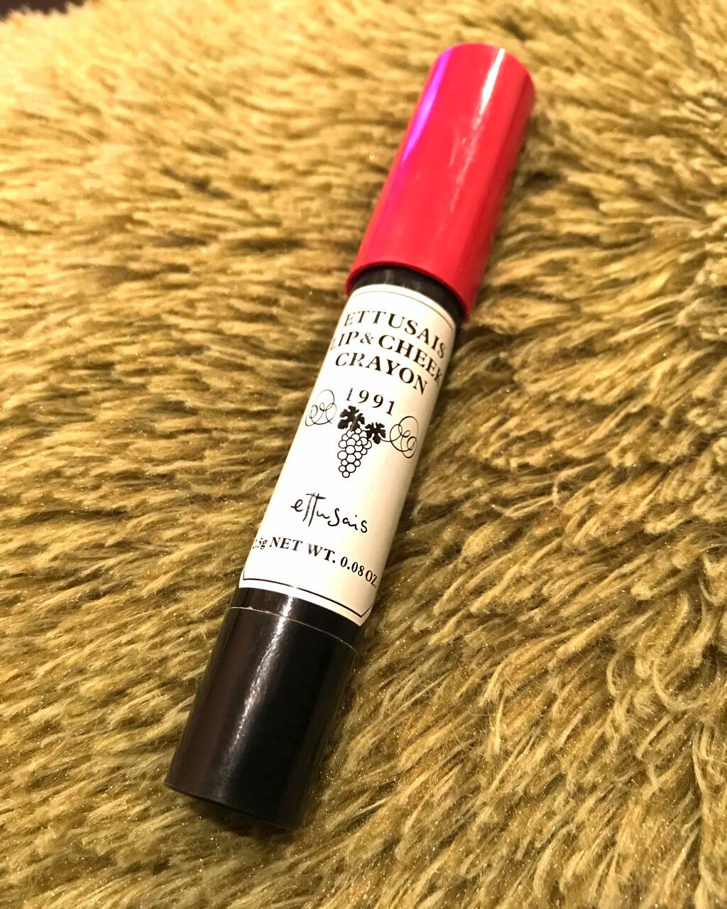 クレヨンリップ&チーク/ettusais/ジェル・クリームチークを使ったクチコミ(1枚目)