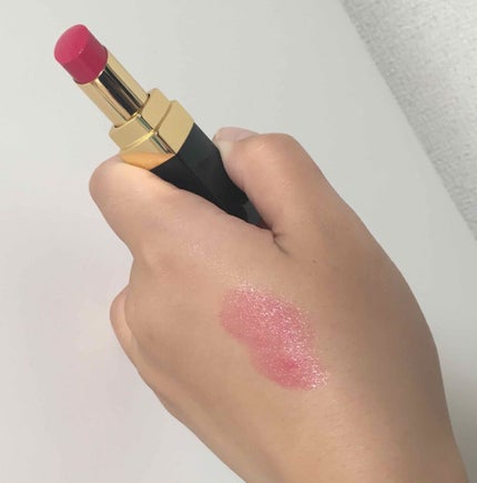 ルージュ ココ シャイン 118 エナジー/CHANEL/口紅を使ったクチコミ(2枚目)