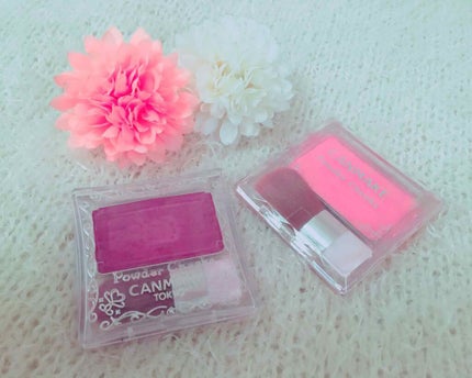 【旧品】パウダーチークス/キャンメイク/パウダーチークを使ったクチコミ(1枚目)