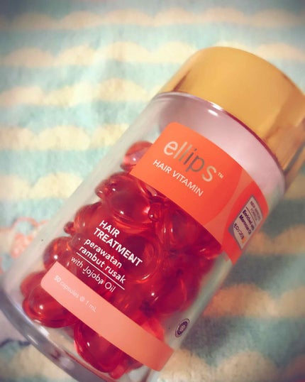 ヘアーオイル【トリートメント】/ellips/ヘアオイルを使ったクチコミ(1枚目)