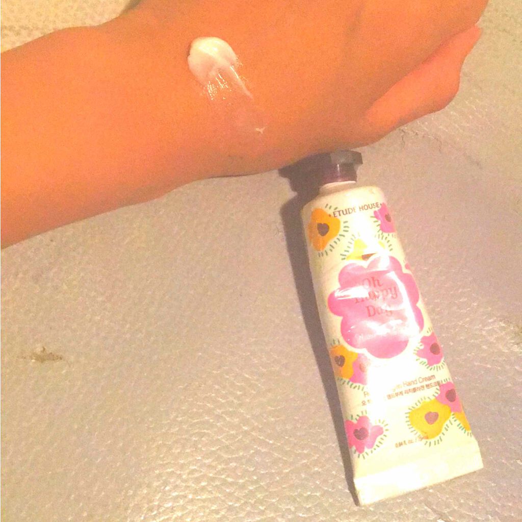 オーハッピーデイ ハンドブーケ ハンドクリーム Rich Water/ETUDE/ハンドクリームを使ったクチコミ(1枚目)