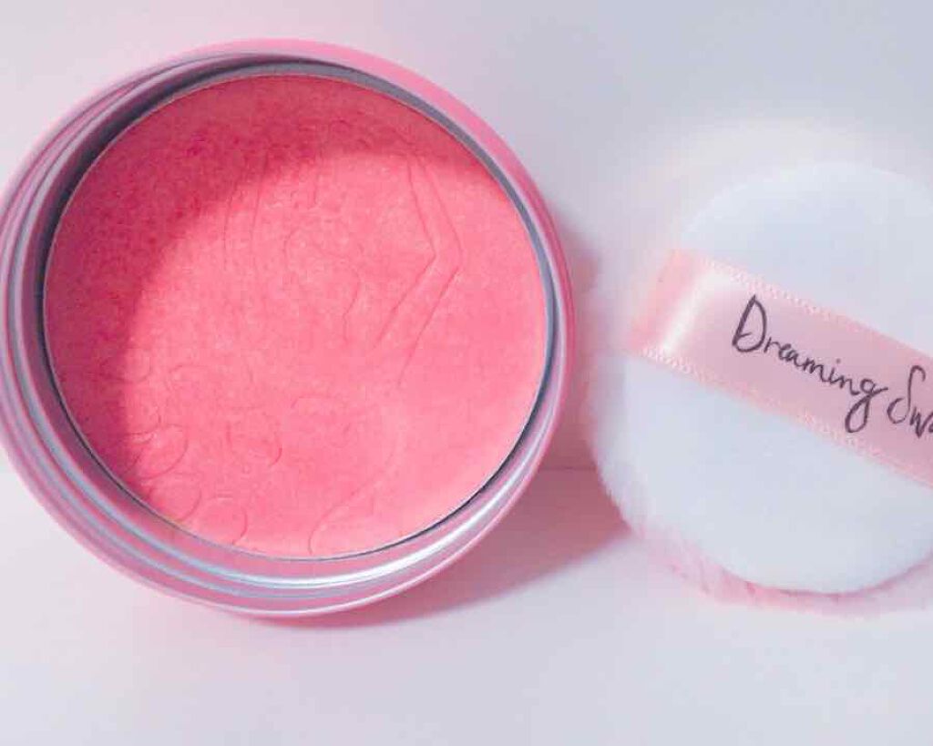 ドリーミングスワン アイ&チーク/ETUDE/パウダーチークを使ったクチコミ(2枚目)