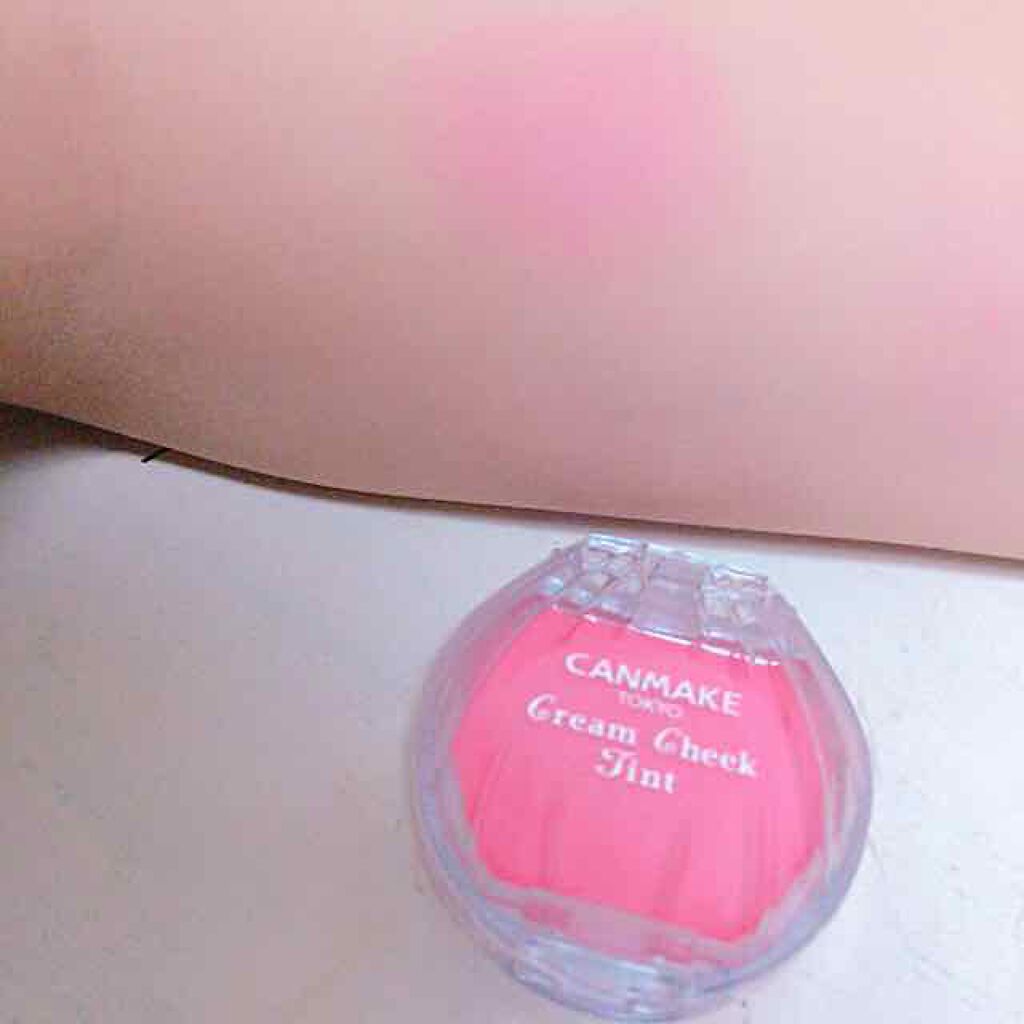 クリームチーク ティント/キャンメイク/ジェル・クリームチークを使ったクチコミ(1枚目)