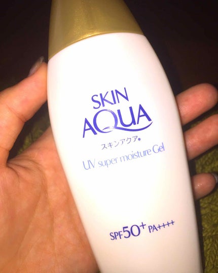 スキンアクア スーパーモイスチャージェル/スキンアクア/日焼け止めジェルを使ったクチコミ(1枚目)