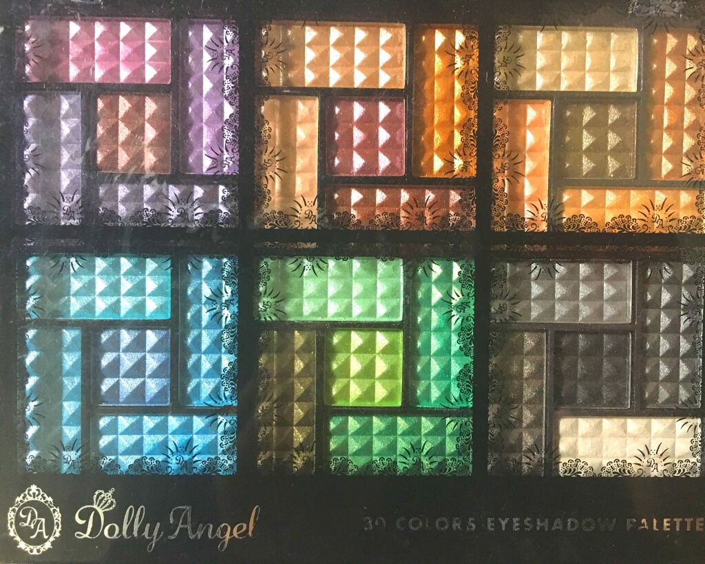 30カラーアイシャドーパレット/L.A.COLORS/アイシャドウパレットを使ったクチコミ(1枚目)