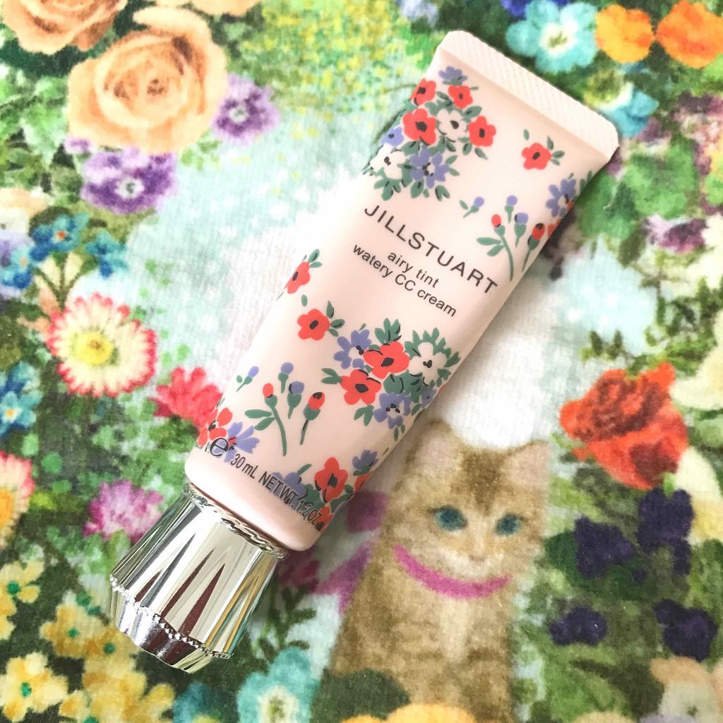 エアリーティント ウォータリーCCクリーム/JILL STUART/CCクリームを使ったクチコミ(1枚目)