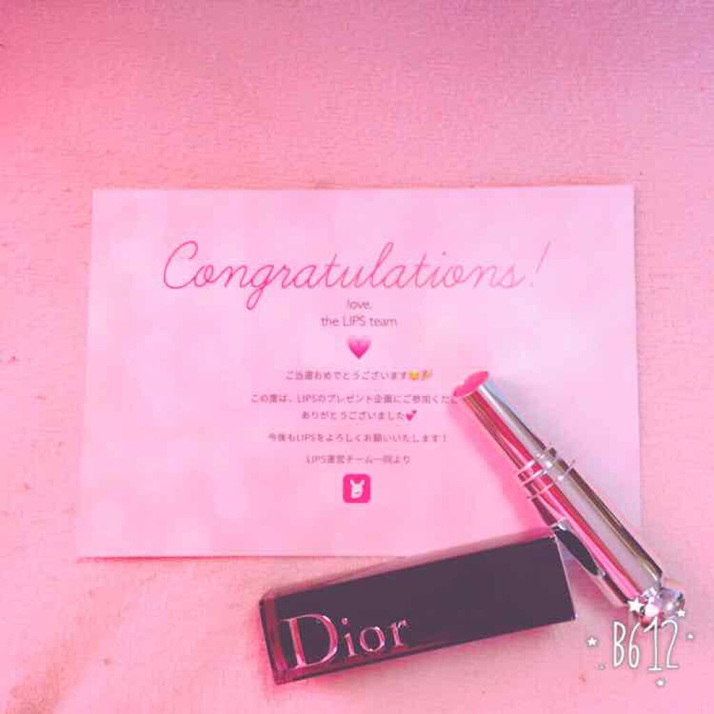 ディオール アディクト ラッカー スティック/Dior/口紅を使ったクチコミ(1枚目)