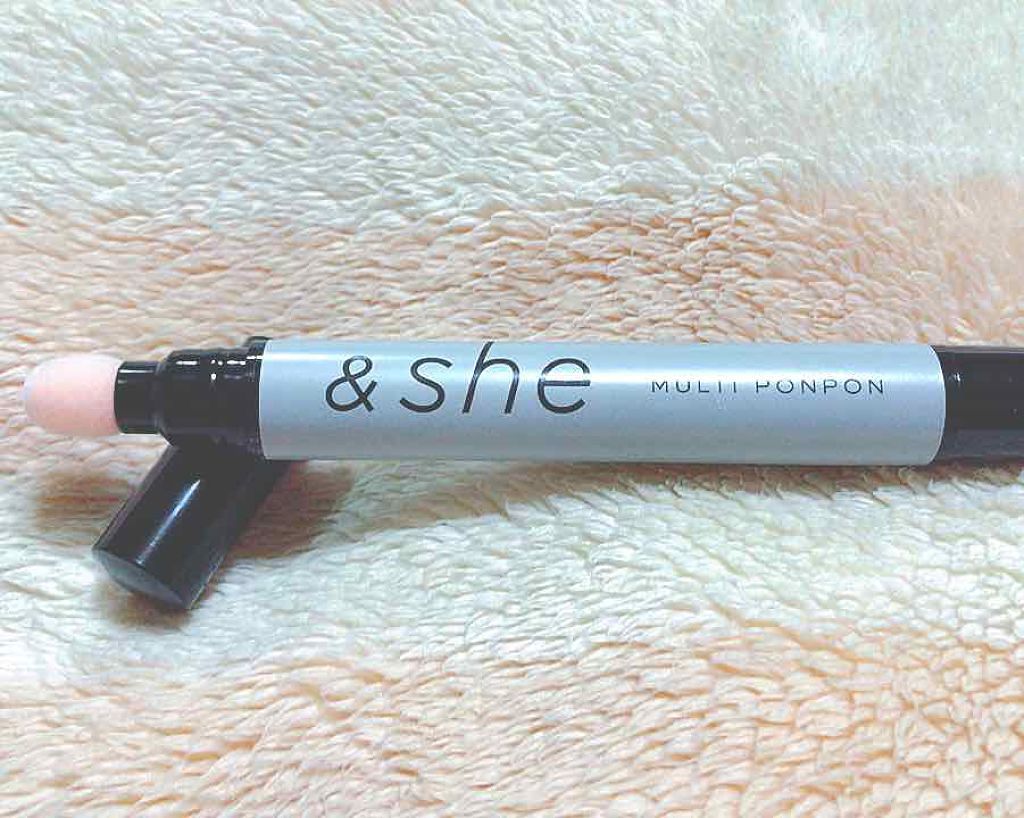 マルチポンポン/アンドシー(&she)/ジェル・クリームチークを使ったクチコミ(1枚目)