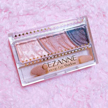 トーンアップアイシャドウ/CEZANNE/アイシャドウパレットを使ったクチコミ(1枚目)