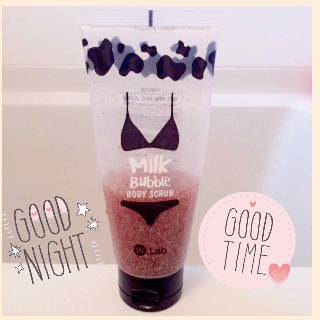 ETUDEミルクバブル ボディスクラブ