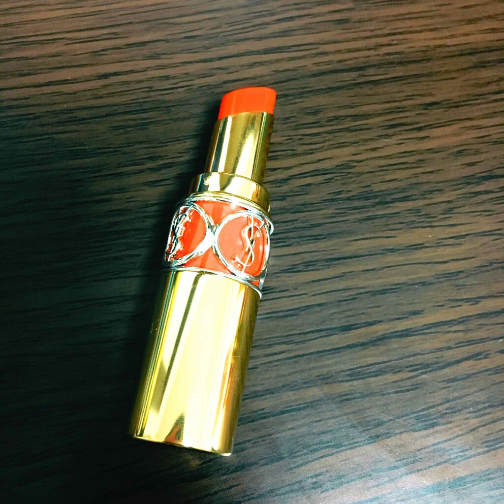 ルージュ ヴォリュプテ シャイン/YVES SAINT LAURENT BEAUTE/口紅を使ったクチコミ(1枚目)