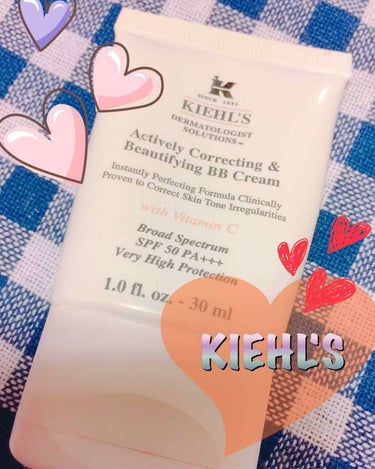 Kiehl's キールズ DS BB クリームのクチコミ「【KIEHL'S BBクリーム】

✔︎ビタミンC誘導体＋で、スキンケア効果あり❤︎

✔︎香.....」（2枚目）