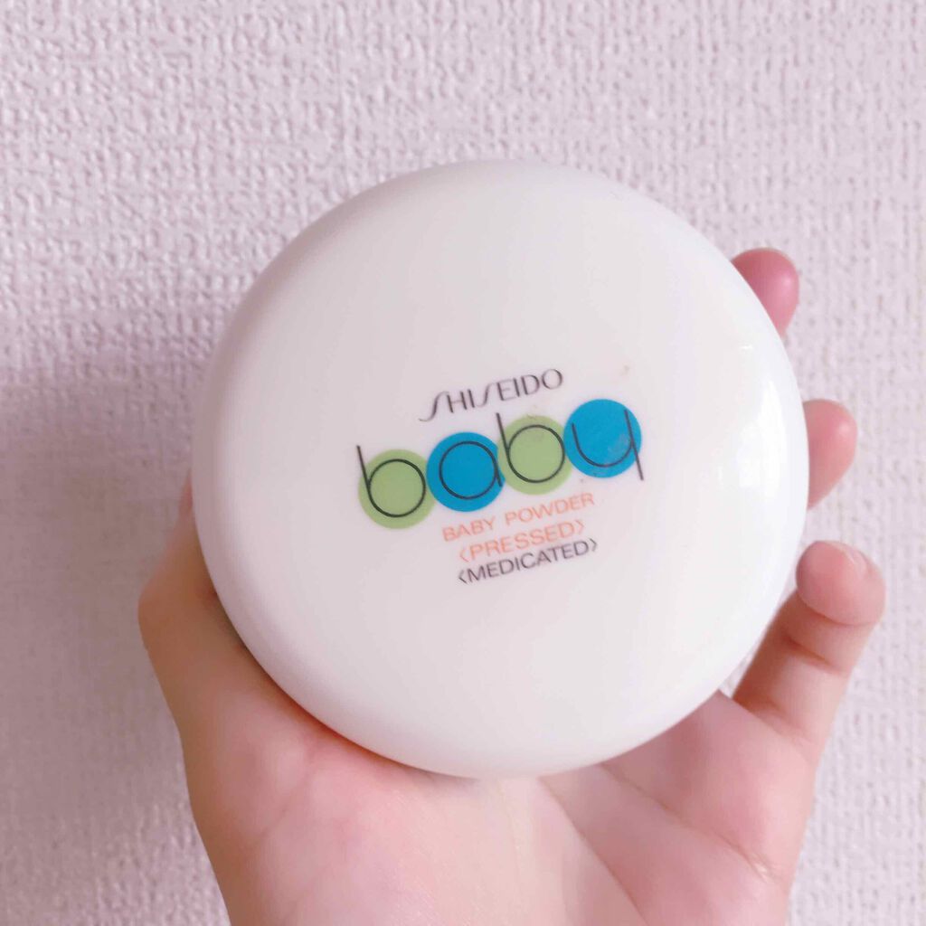 資生堂ベビーパウダー(プレスド)/ベビー/ボディパウダーを使ったクチコミ（1枚目）