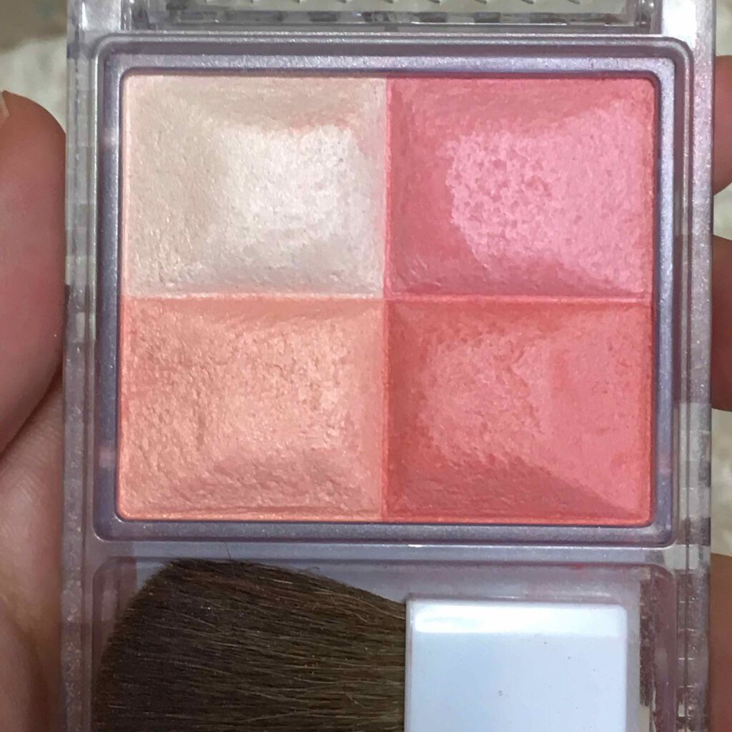 ミックスカラーチーク/CEZANNE/パウダーチークを使ったクチコミ(3枚目)