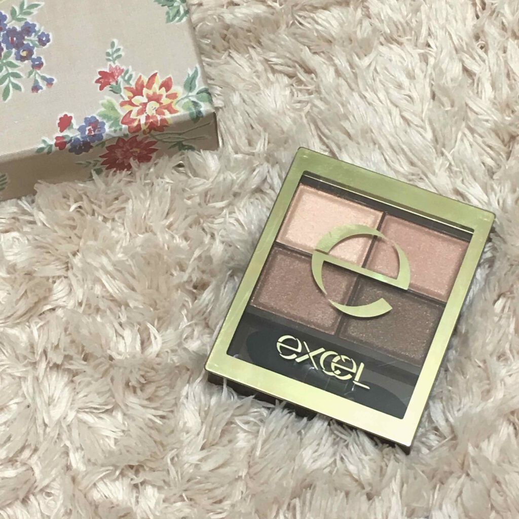 スキニーリッチシャドウ/excel/アイシャドウパレットを使ったクチコミ(1枚目)