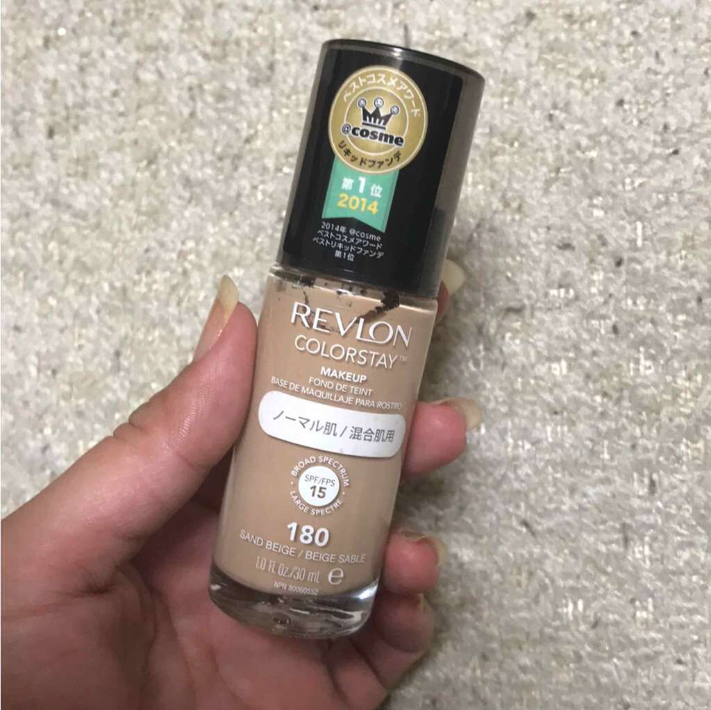 カラーステイ メイクアップ/REVLON/リキッドファンデーションを使ったクチコミ(1枚目)