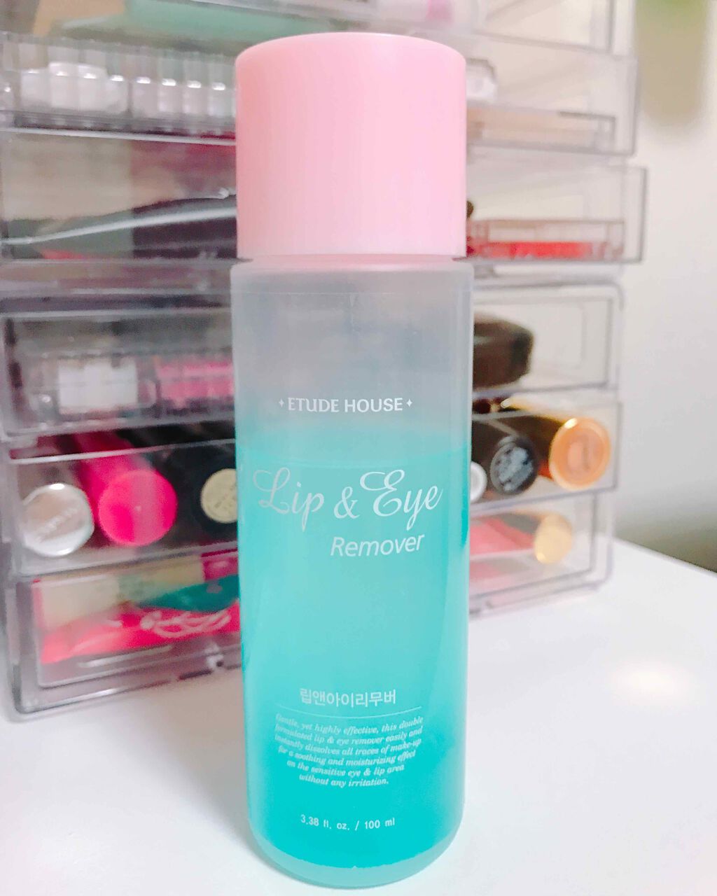 リップ&アイメイクリムーバー/ETUDE/ポイントメイクリムーバーを使ったクチコミ(1枚目)