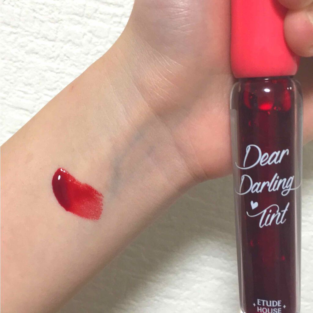 ディアダーリン ウォータージェルティント/ETUDE/リップティントを使ったクチコミ(2枚目)