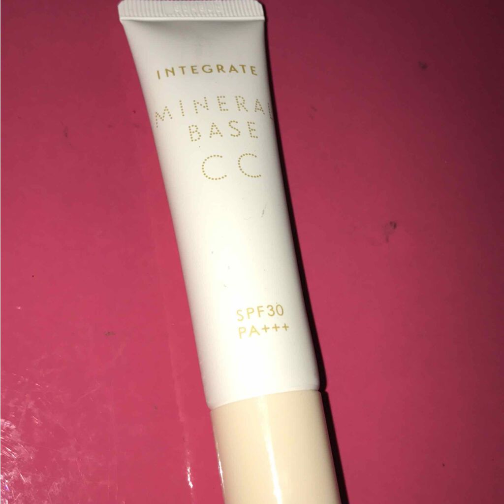 ミネラルベース CC/インテグレート/CCクリームを使ったクチコミ(1枚目)