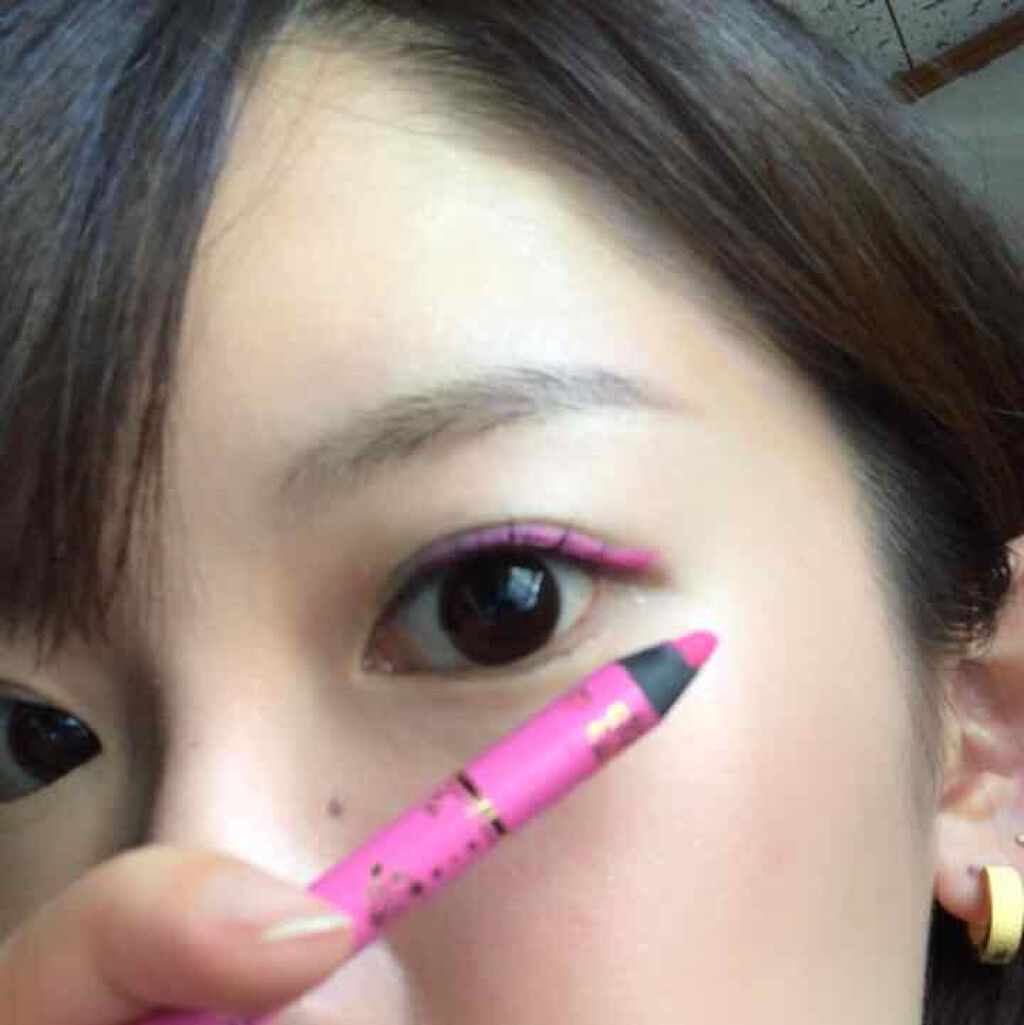 カラーアイライナー/ドーリーウインク/ペンシルアイライナーを使ったクチコミ(1枚目)