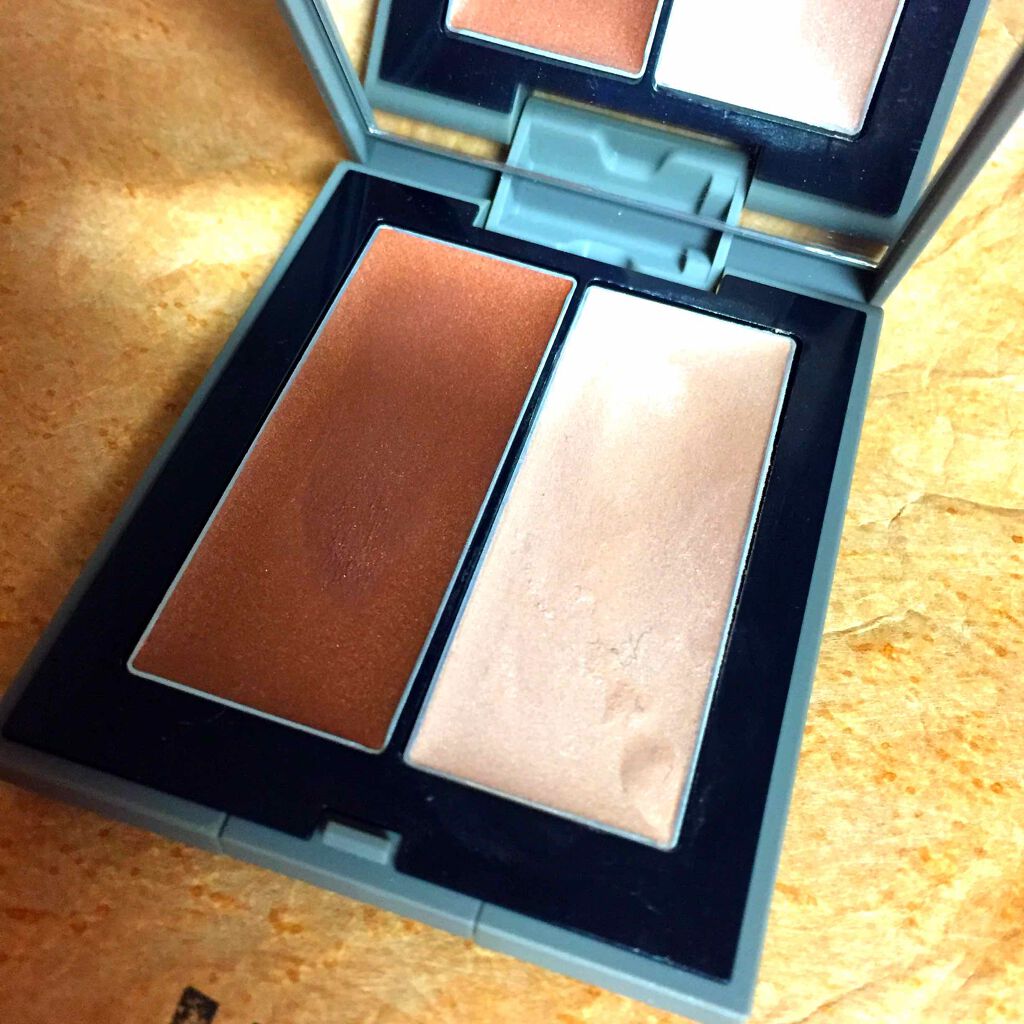 THREE シマリング グロー デュオ/THREE/クリームハイライトを使ったクチコミ（1枚目）