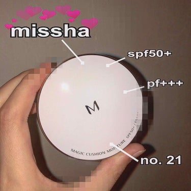 M クッションファンデーション（スターダスト）/MISSHA/クッションファンデーションを使ったクチコミ（1枚目）