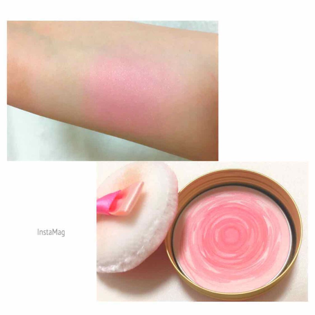 パフ・デ・チーク/MAJOLICA MAJORCA/パウダーチークを使ったクチコミ(2枚目)