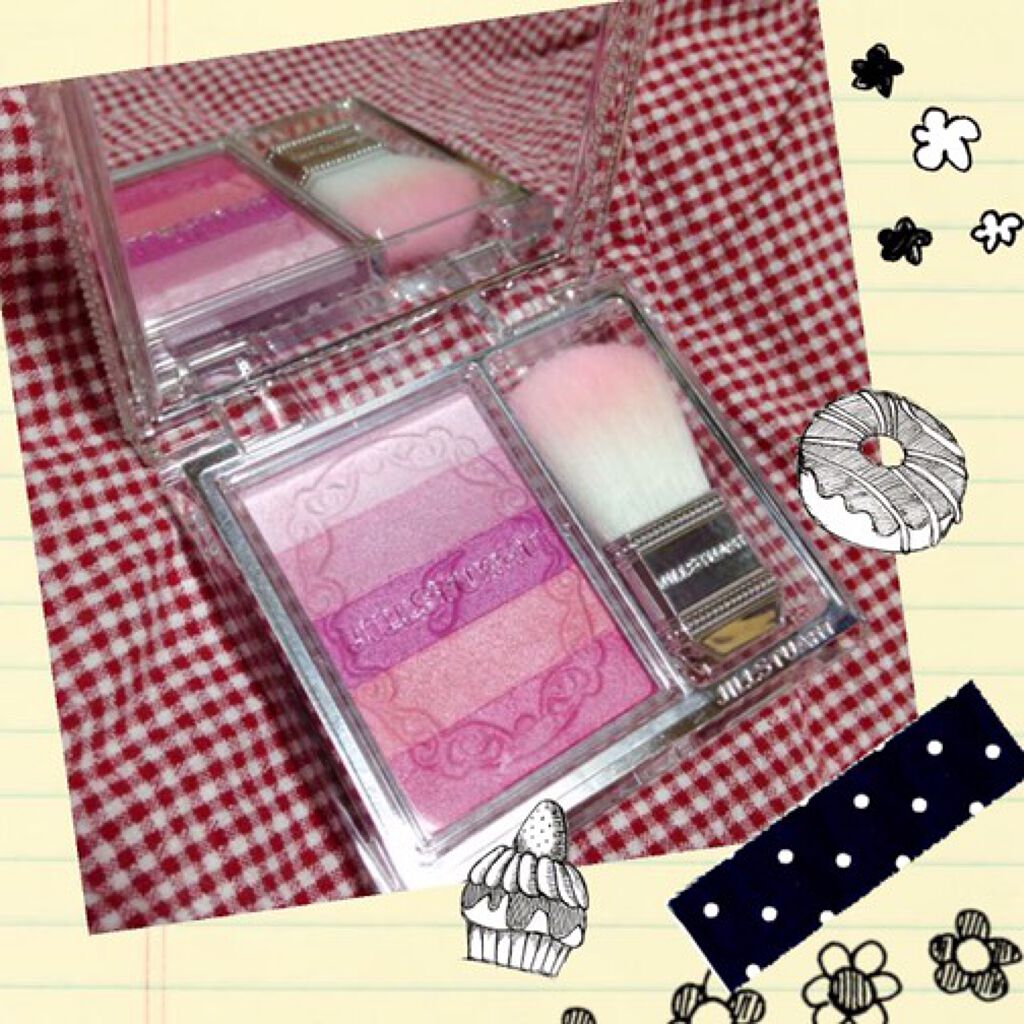 ブルーミングデュー オイルインブラッシュ/JILL STUART/パウダーチークを使ったクチコミ(1枚目)